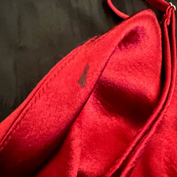 Iridescent Red Slip Dress - Picture 6 of 6